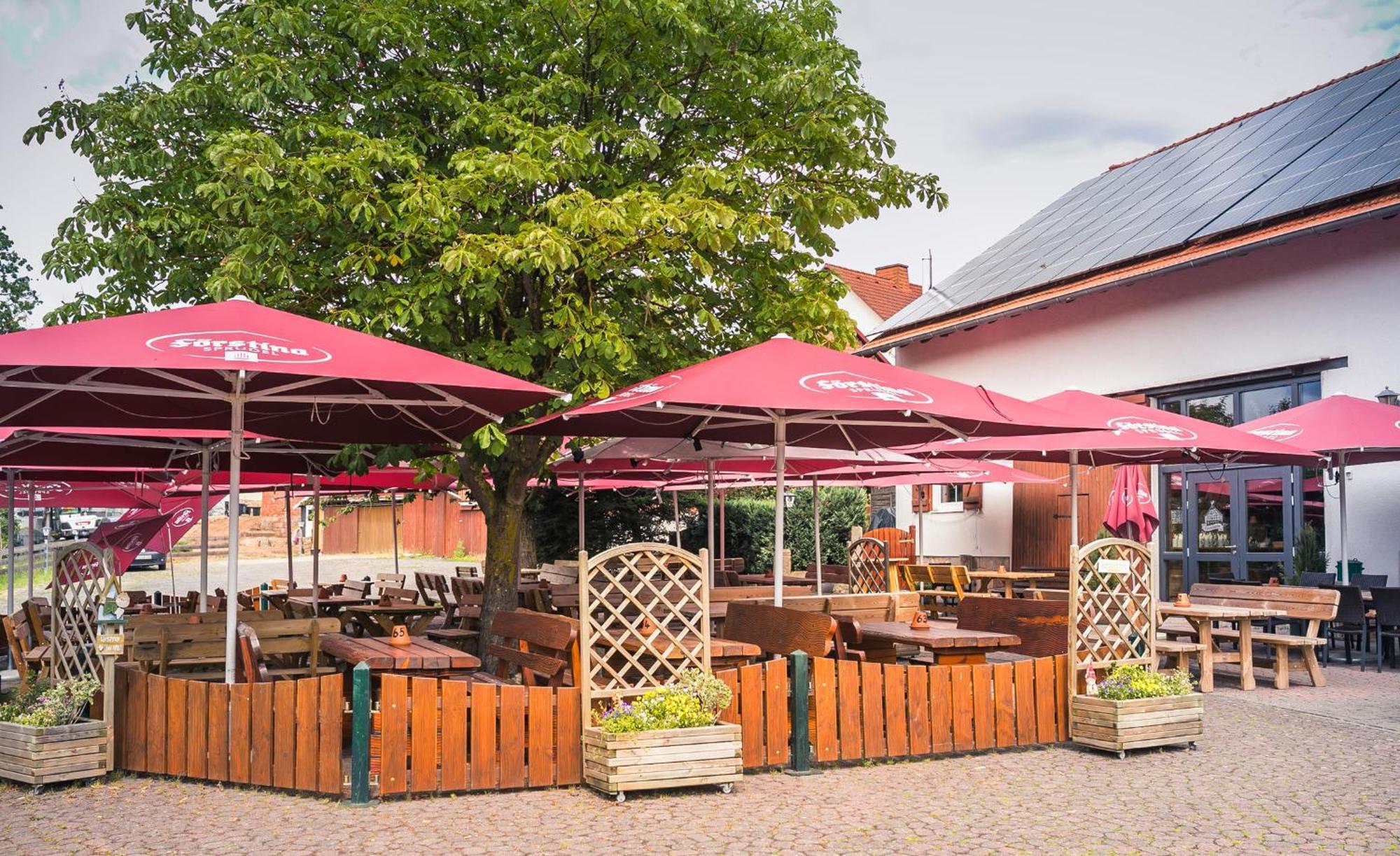 Landhaus Rhoenblick キュンツェル エクステリア 写真