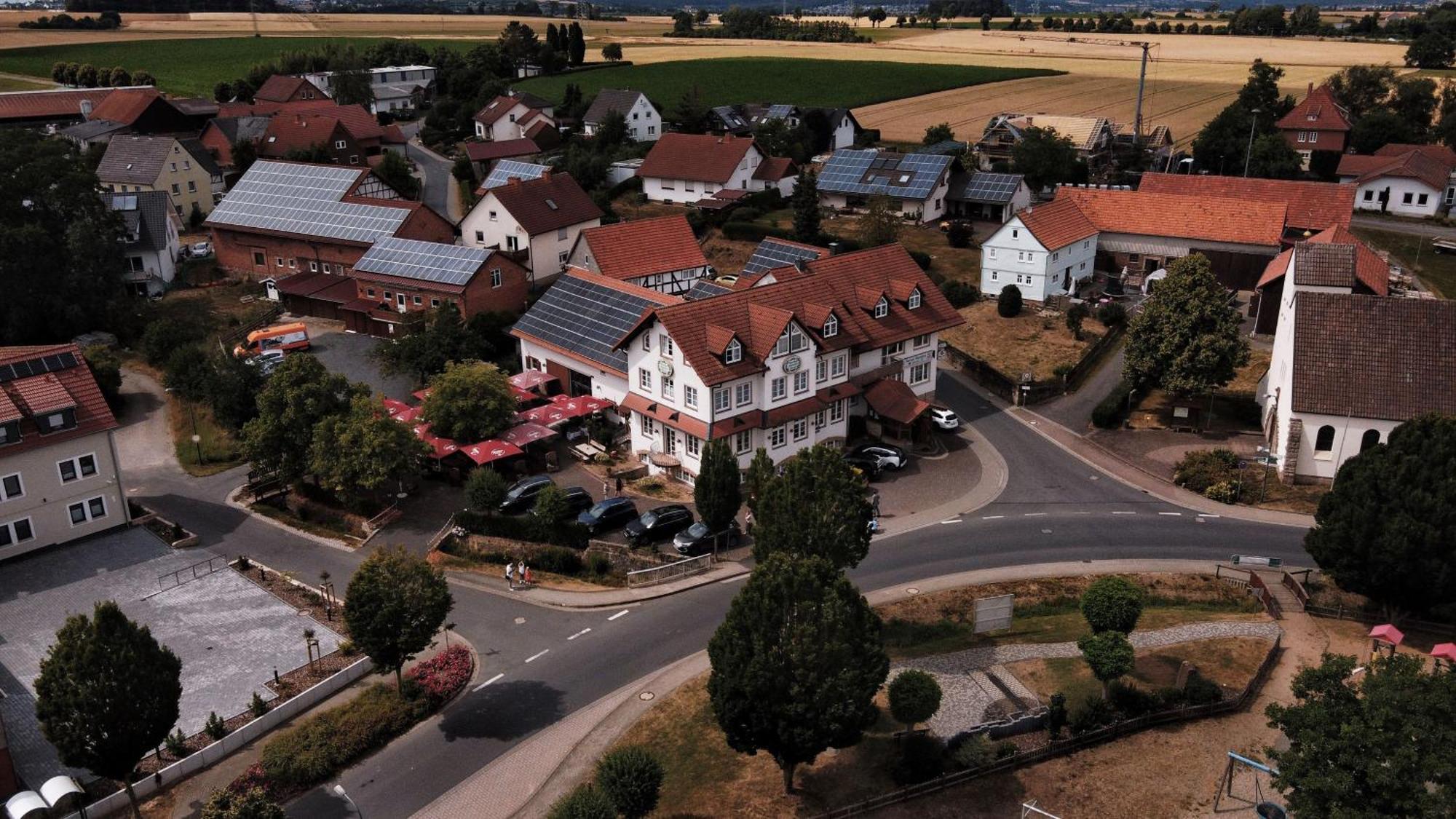 Landhaus Rhoenblick キュンツェル エクステリア 写真