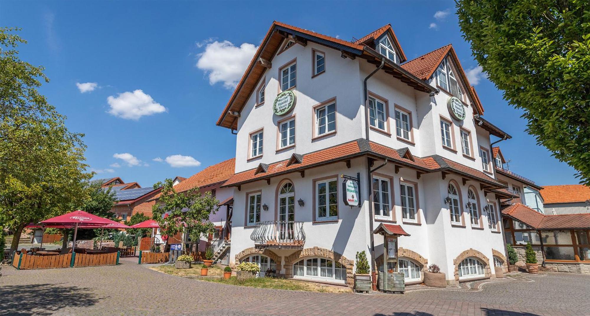 Landhaus Rhoenblick キュンツェル エクステリア 写真